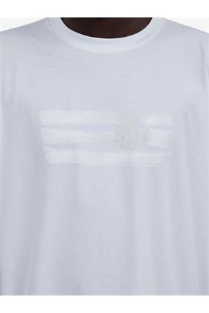 T-shirt in cotone bianco MM 6 MAISON MARGIELA | SH2GC0023M20115100